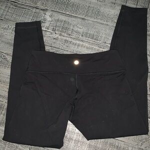 Lululemon Black High-Waisted Leggings size 8-10